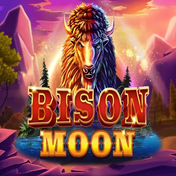 Slots logo of Bison Moon from Northern Lights Gaming at Guru Casino