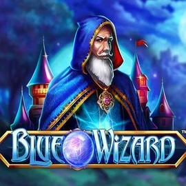 Blue Wizard logo – Slots by Quickspin at Guru Casino