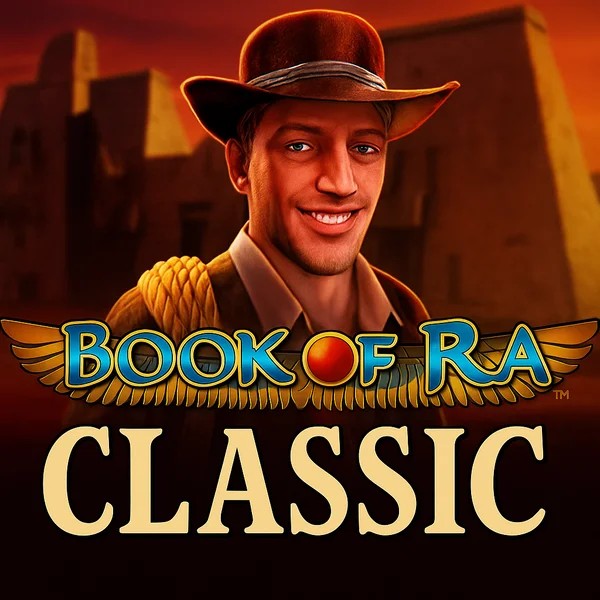 Book of Ra Classic logo by Novomatic Guru Casino