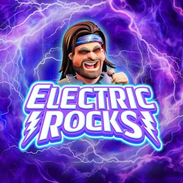 Official Slots logo: Electric Rocks by Inspired Gaming at Guru Casino