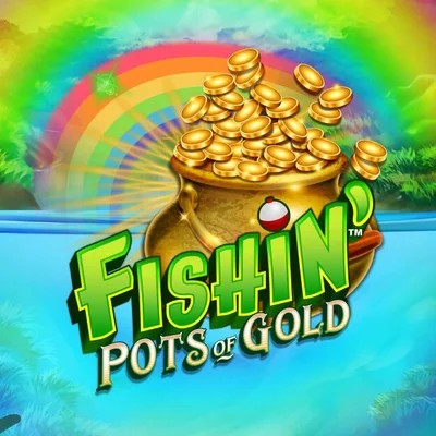 Fishin Pots Of Gold logo – Slots by Gameburger Studios at Guru Casino