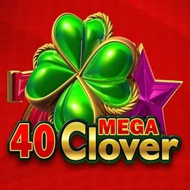 40 Mega Clover logo by Amusnet Interactive at Guru Casino
