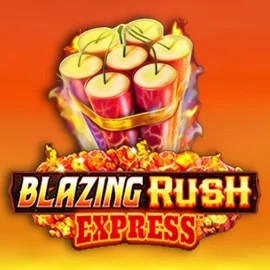 Blazing Rush Express slot logo by AreaVegas at Guru Casino