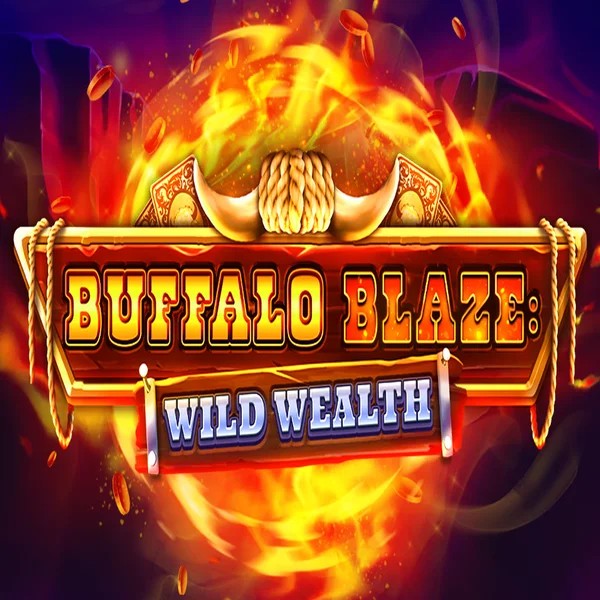 Buffalo Blaze Wild Wealth slot logo by OctoPlay at Guru Casino