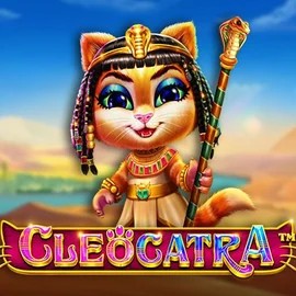 Cleocatra slot logo by Pragmatic Play at Guru Casino