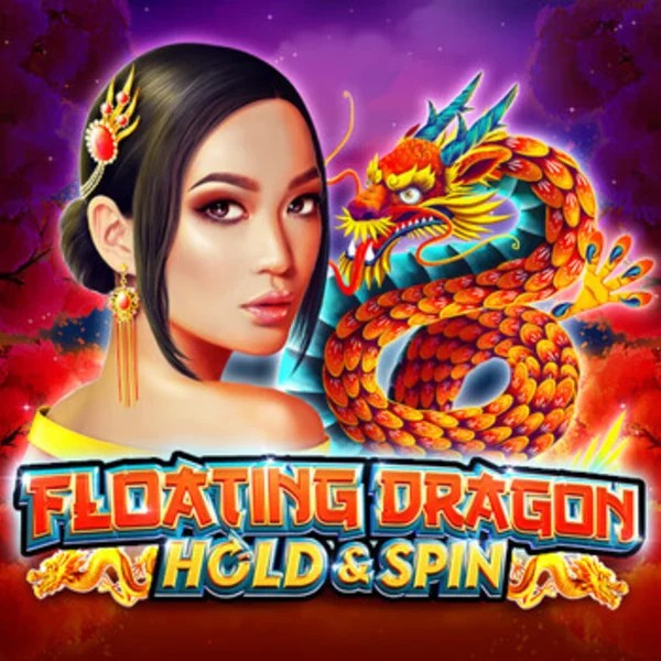 Floating Dragon slot logo by Pragmatic Play at Guru Casino