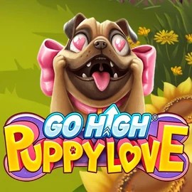 Official Slots logo: Go High Puppy Love by RubyPlay at Guru Casino