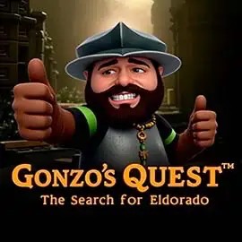 Gonzo's Quest by NetEnt, showcased at guru-casino.com – game logo