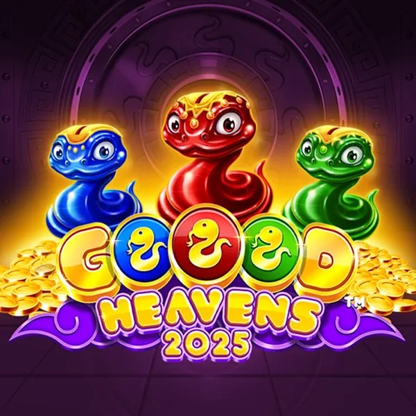 Goood Heavens logo by Rarestone Gaming at Guru Casino