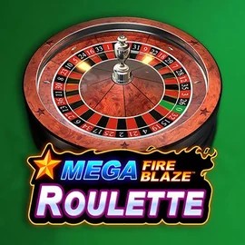 Mega Fire Blaze Roulette online game logo by Playtech on guru-casino.com