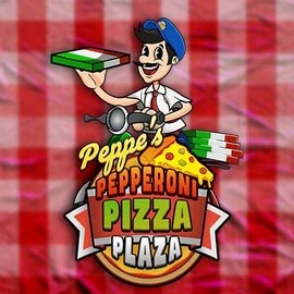 Peppe’s Pepperoni Pizza Plaza logo by Pragmatic Play at Guru Casino