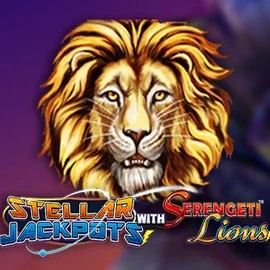 Stellar Jackpots with Serengeti Lions by Lightning Box Game, showcased at guru-casino.com – game logo