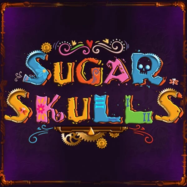 Slots logo of Sugar Skulls from Booming Games at Guru Casino